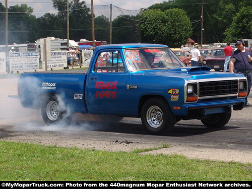 Classic Dodge Race Truck